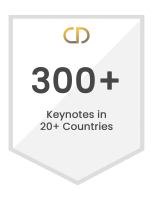 300 Keynotes in 20+ Countries - Chris Dyer Company Culture Leadership Keynote Speaker